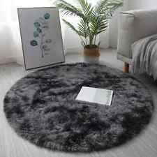 Living Room Round Rug Carpet Nonslip Bedside Coffee Table Mat Thick Pile Rugs, used for sale  Shipping to South Africa