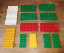 Joblot Lego Duplo Base Boards / Plates - White Red Green Yellow - C15 for sale  Shipping to South Africa