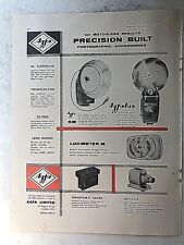 1957 advert agfa for sale  Shipping to Ireland