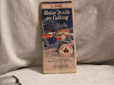 1920'S STANDARD OIL ILLINOIS MOTOR TRAILS ARE CHAMANDO ROTEIRO, usado comprar usado  Enviando para Brazil