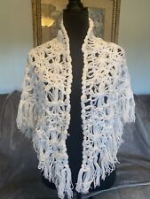 Handmade crochet shawl for sale  Ennice