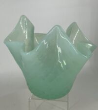 Handkerchief vase opaline for sale  Shipping to Ireland