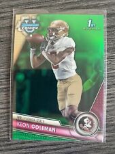 Refrator 2023 Keon Coleman Bowman University U Chrome verde /99 FSU comprar usado  Enviando para Brazil