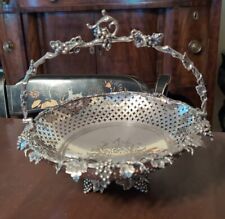 Victorian silverplate basket for sale  Finksburg