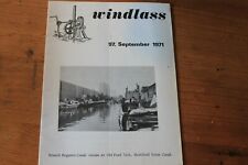 Windlass sept 1971 for sale  NORTH WALSHAM