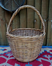 Vintage oval wicker for sale  LEE-ON-THE-SOLENT