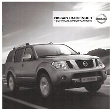 Nissan pathfinder specificatio for sale  UK