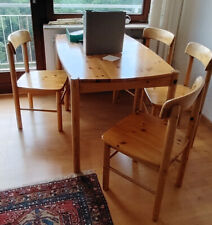 Tisch stühlen weichholz gebraucht kaufen  Bergen-Enkheim