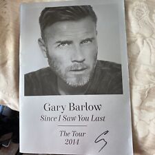 Gary barlow signed for sale  PRESCOT