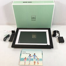 BSIMB BS-W10C-BA-W Black White IPS Touch Screen USB Digital Photo Frame for sale  Shipping to South Africa