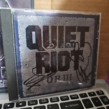Usado, CD autografado Quiet Riot 3 - QR III  comprar usado  Enviando para Brazil