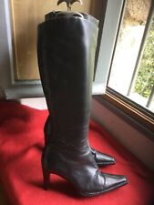 Bottes vintage cuir d'occasion  Saint-Malo