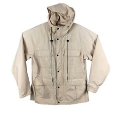 VTG Cabelas Jacket Mens Size L Gor Tex Nylon Rain Coat Fishing Outdoor 80s 90s for sale  Shipping to South Africa