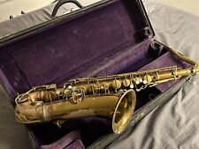 Saxofón tenor panamericano 1930 de C.G. Conn, ¡juega genial! segunda mano  Embacar hacia Argentina