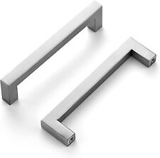 Ravinte 40 Pack Cabinet Handles Square Cabinets Cupboard Handles Brushed Nickel  for sale  Shipping to South Africa