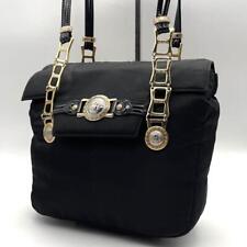 Bolsa de ombro Gianni Versace Medusa corrente preta barata comprar usado  Enviando para Brazil