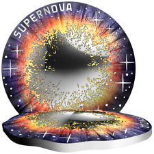 Srebrna moneta Supernowa Piękno Wszechświata (1.) 2024 Austria 22,42 gr PP na sprzedaż  Wysyłka do Poland