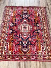Vintage large velvet multicolored kilim rug geometri pattern Bohemian runner rug for sale  Shipping to South Africa
