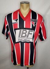 Camiseta de futebol RARA vintage 1991-92 Penalty Sao Paolo FC Brasil fora de casa tamanho XL comprar usado  Enviando para Brazil