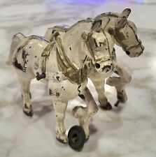 Used, Vintage 1930’s Kenton Cast Iron Overland Circus Wagon Horses FOR PARTS for sale  Shipping to South Africa