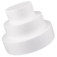 3Stk. Styropor Torte 3-stöckig Rund Kuchen Dummy DIY Hochzeit Deko Ornamente comprar usado  Enviando para Brazil