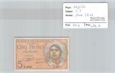 Billet algerie francs d'occasion  Toulon-