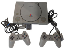 Paquete de consola Sony Playstation original PS1 2 controladores probados SCPH-1001 segunda mano  Embacar hacia Argentina