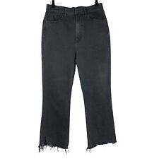 Jeans cropped 3x1 Empire Crop Flare bainha desgastada em Starling lavado preto tamanho 29 comprar usado  Enviando para Brazil