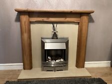 Wooden fireplace stone for sale  RUGBY