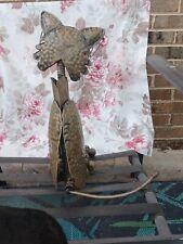 Cat sculpture welded for sale  Shelby