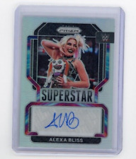 2022 Panini Prizm Alexa Bliss Redeemed Redemption Silver Superstar Auto, used for sale  Shipping to South Africa