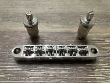 Used, Tun-O-Matic Chrome 6 String Bridge For Les Paul And Others!  *NEW* for sale  Shipping to South Africa