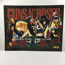 Guns N Roses Vintage Translite Original Máquina de Pinball Arte 1994 Data East comprar usado  Enviando para Brazil