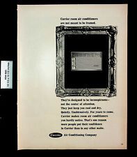 1966 Carrier ar condicionado impressão vintage anúncio 27241 comprar usado  Enviando para Brazil
