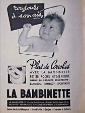 Publicité presse 1954 d'occasion  Compiègne