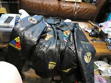 Leather flight jacket for sale  Manchester Township