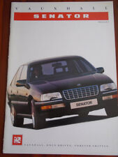 Broszura z serii Vauxhall Senator 1989 modele Ed 1 na sprzedaż  Wysyłka do Poland