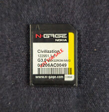 Civilization Gold Master Review Cart Only (Not For Sale) Nokia N-Gage Tested for sale  Shipping to South Africa