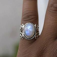 Moonstone Gemstone 925 Sterling Silver Ring Mother's Day Jewelry BM-134 for sale  Shipping to South Africa