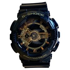 Relógio Casio G-Shock masculino preto esqueleto mostrador dourado GA110GB, usado comprar usado  Enviando para Brazil