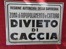 Vecchio cartello insegna usato  Italia