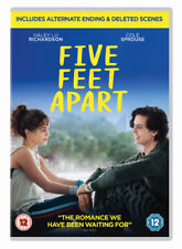 Five Feet Apart DVD (2019) Cole Sprouse, Baldoni (DIR) cert 12 Amazing Value na sprzedaż  Wysyłka do Poland