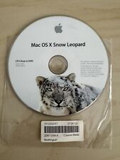 Apple Mac OS X 10.6 Snow Leopard Operating System CPU Drop-in-DVD for sale  Shipping to South Africa