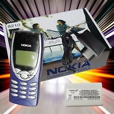 Nokia 8210i Telefon komórkowy Bez Simlocka Telefon komórkowy NIEBIESKI niebieski Z oryginalnym opakowaniem Jak nowy  na sprzedaż  Wysyłka do Poland
