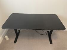 black desk ikea for sale  EPSOM