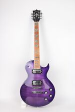 6-String Purple electric guitar Abolone Inlay Maple Neck Flame Maple Top for sale  Shipping to South Africa