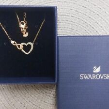 Swarovski infinity heart for sale  LONDON