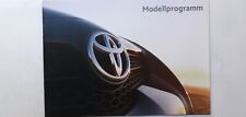 Toyota modellprogramm 03 gebraucht kaufen  Erfurt