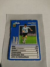 Lionel Messi Rookie Card World Cup - Bravo Sport 2005-06 - Bom/Razoável Con comprar usado  Enviando para Brazil