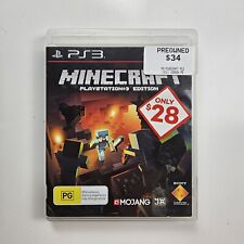 Minecraft - Videojuego Sony PS3 Playstation 3 Edición Completa con Manual  segunda mano  Embacar hacia Argentina